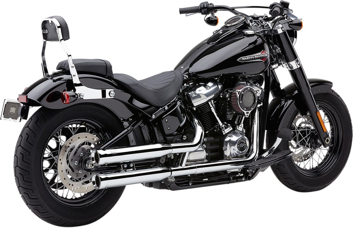 COBRA Neighbor Hater Mufflers for Softail 2018-2022  Chrome 6047