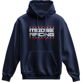MOOSE RACING All-American Hoodie - Navy - Small 3050-6949