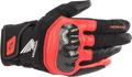 ALPINESTARS Honda SMX Z Drystar® Gloves - Black/Bright Red - XL 3527321-1303-XL