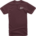 ALPINESTARS Painted T-Shirt - Maroon - Medium 1232-72224-838M