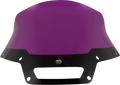 KLOCK WERKS Kolor Flare™ Sport Windshield - 8" - Purple - FXLRST KWW-02-0634