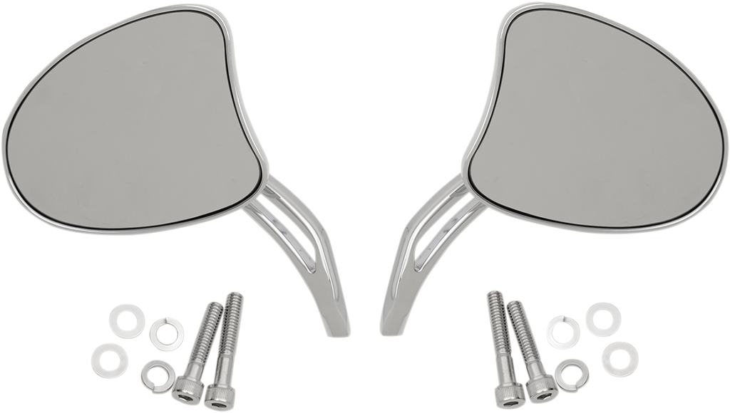 DRAG SPECIALTIES Touring Mirror - Short Stem 77888