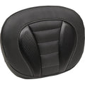 MUSTANG Deluxe Sissy Bar Pad - Gunmetal Stitch - FLT/FLH '23-'24 89015GM