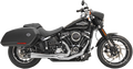 BASSANI XHAUST 2:1 Exhaust - Chrome 1S81R