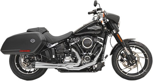 BASSANI XHAUST 2:1 Exhaust - Chrome 1S81R