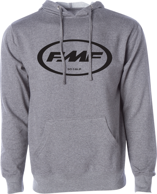 FMF Factory Classic Don Pullover Fleece Hoodie - Gunmetal Heather - 2XL FA22121903GHR2X 3050-6552