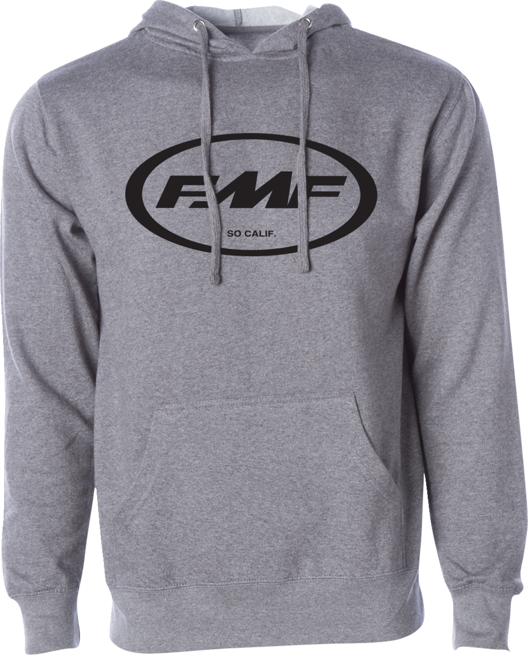 FMF Factory Classic Don Pullover Fleece Hoodie - Gunmetal Heather - Medium FA22121903GHRMD 3050-6549