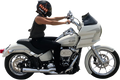 KLOCK WERKS Wrapper Fender Kit - w/ Satin Blocks - Steel - 19" KWF-02-0491