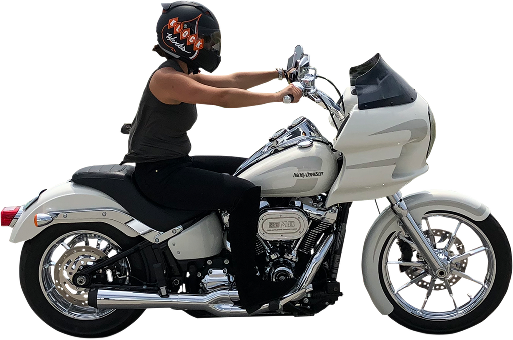 KLOCK WERKS Wrapper Front Fender Kit - Black - Steel - 21" KWF-02-0026