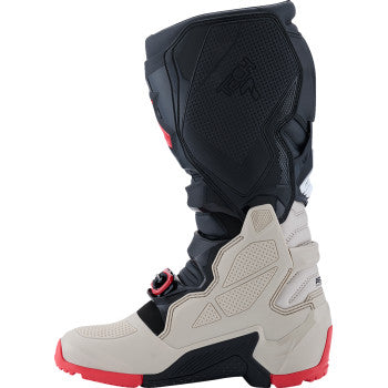 ALPINESTARS Tech 7 Enduro Boots - Black/Light Gray/Bright Red - US 13 2010426-1903-13