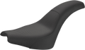 SADDLEMEN Profiler Basket-weave Seat - Black - Softail 818-30-147
