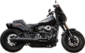 S&S CYCLE Exhaust - 2:1 - Black ALSO FIT FLHC/FXST MODELS 550-0789B