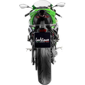 LEOVINCE - LV Corsa S Black Edition Slip-On Muffler - Kawasaki ZX-6R 15413SBU 1811-4956
