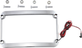 KLOCK WERKS Lighted License Plate Frame - Chrome KWS-01-0088-C