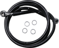 DRAG SPECIALTIES Brake Line - +2" - Black - XL 618763-2BLK