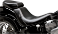 LE PERA Bare Bones Pillion Pad - Smooth - Black - FXST '06-'10 LK-007PDX