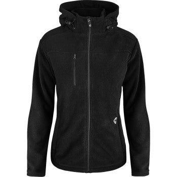 GERBING HEATED CLOTHING Women's 7V Thermite Fleece Heated Jacket 2.0 - Black - Small GER-TFJKT-7V-W-B-S