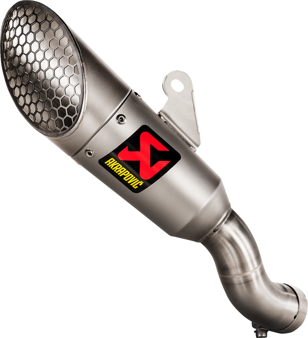 AKRAPOVIC Slip-On Line Muffler - Titanium End Cap YZF-R3/MT-03 2022-2025  S-Y3SO6-IVOSS 1811-4327