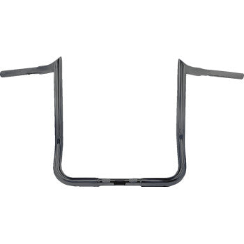 PAUL YAFFE BAGGER NATION Handlebar - Monkey Bagger - 12" - Black/Chrome PYO:MBB23L-12-BC