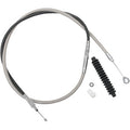DRAG SPECIALTIES High-Efficiency Braided Stainless Steel Clutch Cable 0652-3218