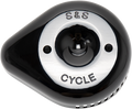S&S CYCLE Slasher Air Cleaner Cover - Black 170-0533