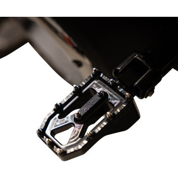 THRASHIN SUPPLY CO. Aggressor Footpegs - Rear - Black TSC-2022-1-D