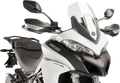 PUIG HI-TECH PARTS Race Windscreen - Clear - Ducati 7622W