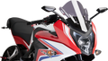 PUIG HI-TECH PARTS Race Windscreen - Dark Smoke - CBR650F 7003F