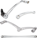 ARLEN NESS Deep Cut Foot Control Kit w/ Heel/Toe Shifter - Chrome 420-107