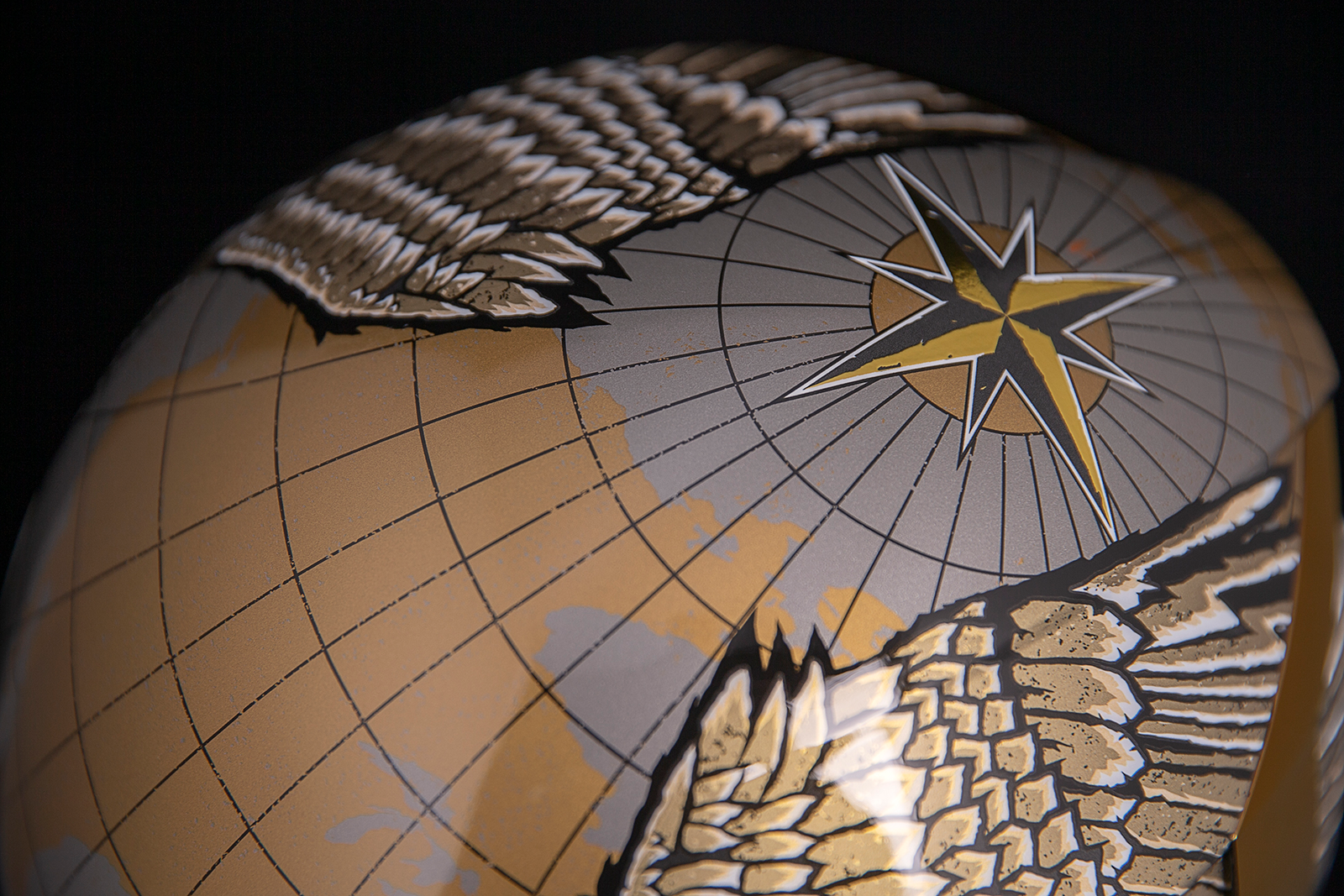 ICON Airform™ Helmet - Semper Fi - Gold - 3XL 0101-13669