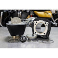 S&S Cycle 2017+ M8 Models 4.320in Bore 4.500in Stroke Cylinder Kit - Wrinkle Black w/o Highlight 910-0846