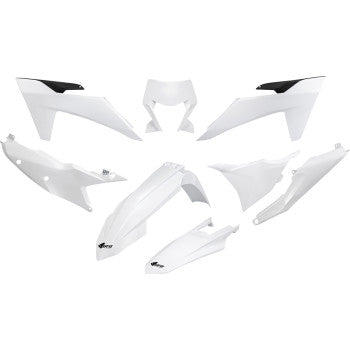 UFO Body Kit - White/Black - KTM - SX '25-'26 KTKIT535@042