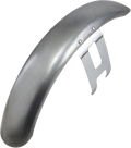 DRAG SPECIALTIES Wide Glide-Style Front Fender with Chrome Mounting Brackets - For 19" or 21" Wheel 090057-PB-LB2