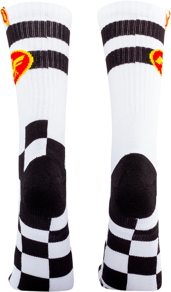 FMF Checker Socks - 2 pack - One Size HO20194902AST 3431-0685