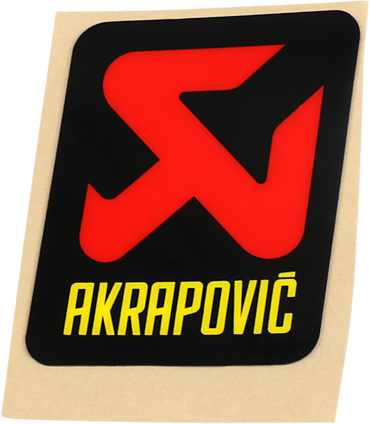 AKRAPOVIC Replacement Sticker P-VST4PO 4320-1938