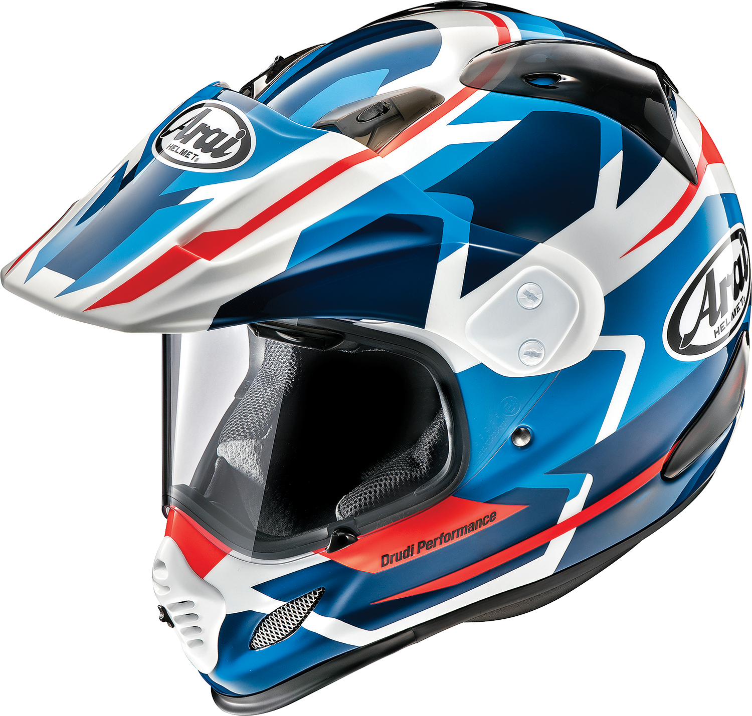 ARAI XD-4 Helmet - Depart - White/Blue - XS 0140-0232