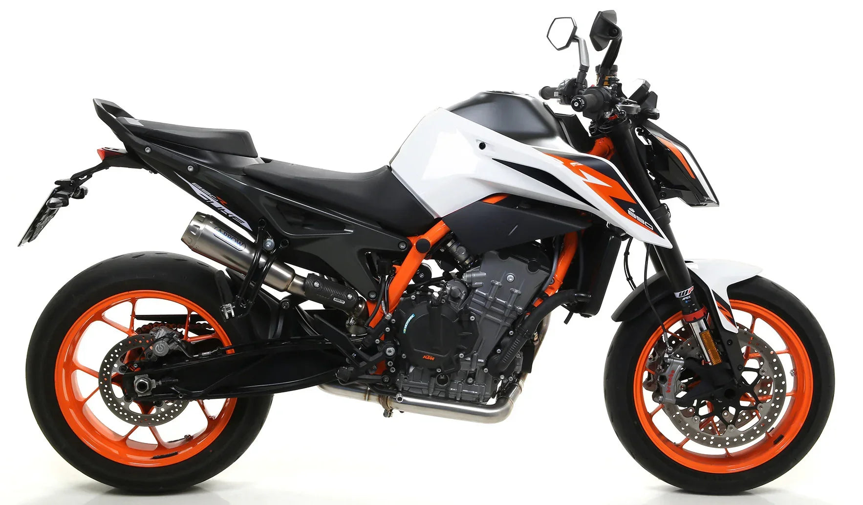 71890PR  Arrow Pro-Race Exhaust, Titanium for KTM Duke 790 /890 2018-2024