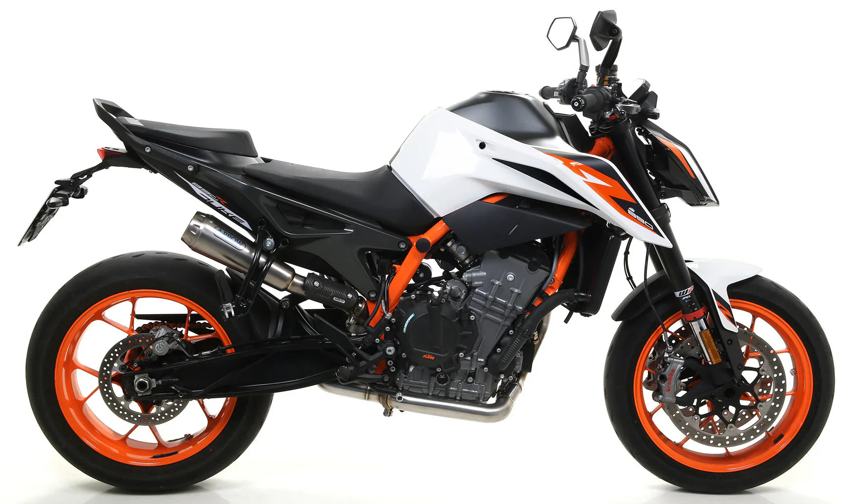 71890PR  Arrow Pro-Race Exhaust, Titanium for KTM Duke 790 /890 2018-2024
