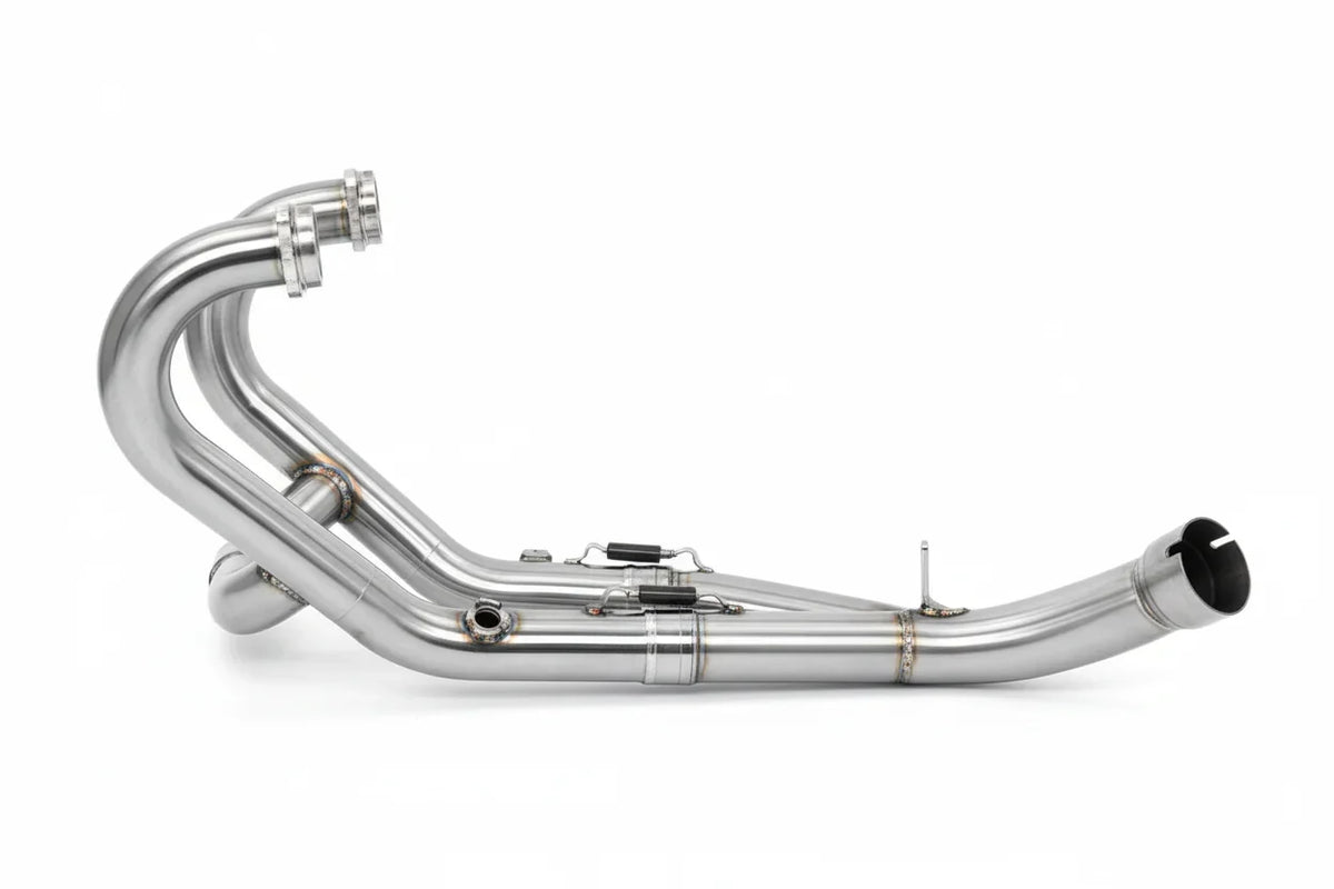 ARROW 71761MI BMW R nineT Scrambler Exhaust Collector Pipes This product fits only ARROW slip-on exhaust. It does not fit the original OEM silencer