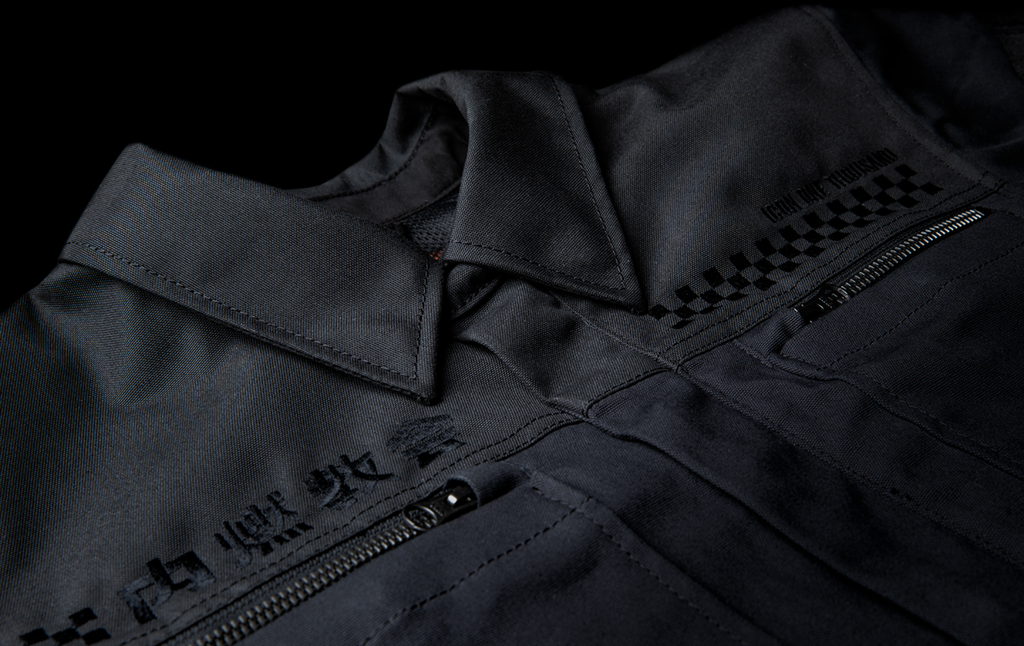 ICON Upstate Canvas National Jacket - Black - 3XL 2820-6565