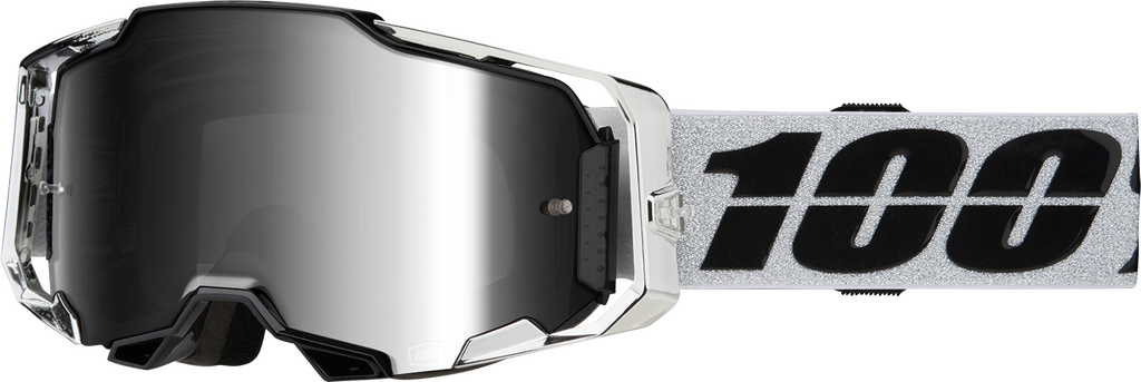 100% Armega Goggles - Atac - Silver Mirror 50005-00016