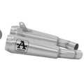 Arrow Ducati Scrambler 1100 18-20 Homologated Nichrom Rh+Lh Pro Race Silencers With Welded Link Pipe For Original Collector 71884pri
