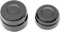 DRAG SPECIALTIES Axle Cap - Rear - Black 0214-0835