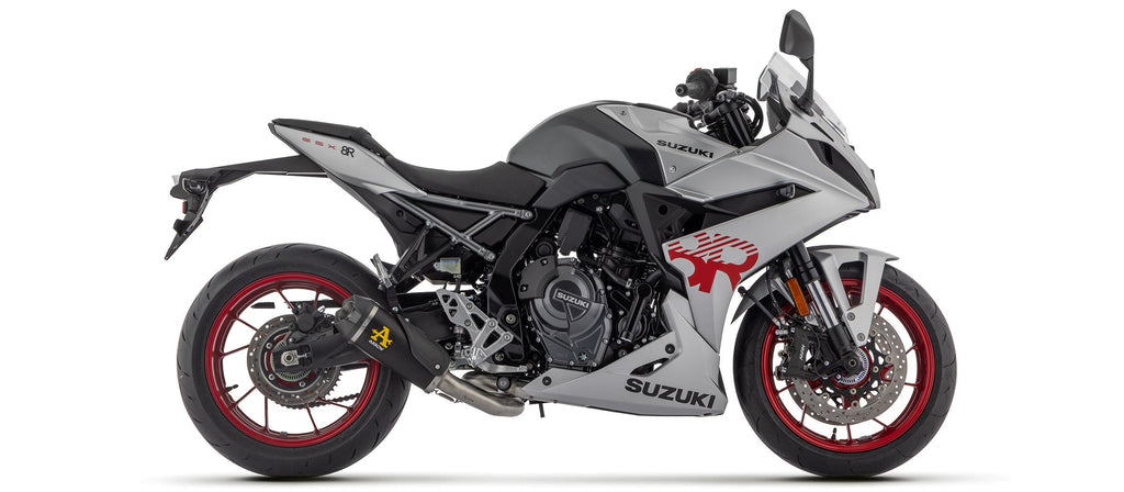 71979PKN Arrow Works HOMOLOGATED NICHROM "DARK" full system with Catalytic converter  SUZUKI GSX-8S /R 2022-2025