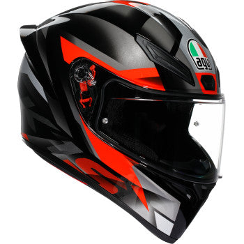 AGV K1 S Helmet - Fastlap - Black/Gray/Red - Small 2118394018064S
