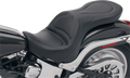 SADDLEMEN Seat - Explorer - Without Backrest - Stitched - Black - FXSTD 8250JS