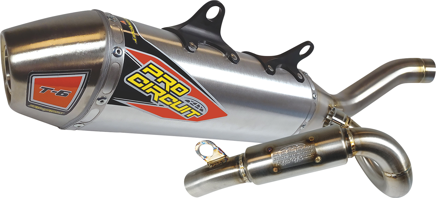 PRO CIRCUIT T-6 Exhaust System - Stainless Steel 0152245G