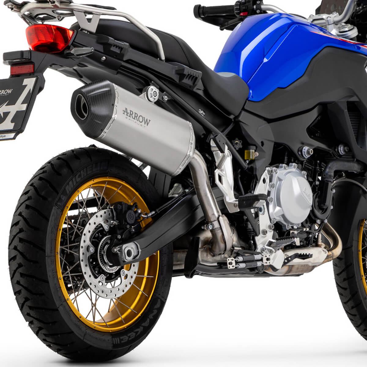 Arrow 72010SK Sonora Racing Slip-on Exhaust, Titanium for BMW F850GS '21-'24
