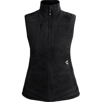GERBING HEATED CLOTHING Women's 7V Thermite Heated Fleece Vest 2.0 - Black - XL GERTFVST7VWBXL