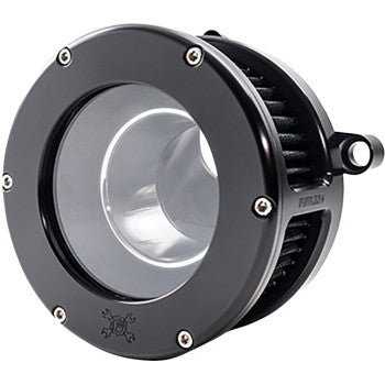 FEULING OIL PUMP CORP. BA Air Cleaner Kit - Black/Clear with Black Filter - M8 5574